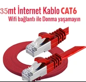 To CDNW35 Cat6 Patch Kablo 35 Metre İnternet kablosu - 1