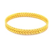 İmitasyon Başak Burma Bilezik Altın Kaplama BLZ-3096 - 3