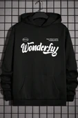 Wonderful Baskılı Oversize Sweatshirt thumbnail 1
