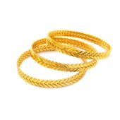 İmitasyon Başak Burma Bilezik 3 Adet BSET-100 - 1