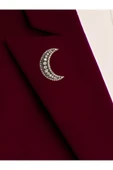 Elmas Montür Hilal Broş - 2