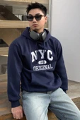 NYC Baskılı Unisex Oversize Sweatshirt thumbnail 6