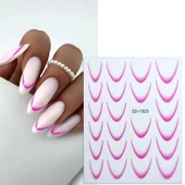 Fontenay 5D Tırnak Stickerları - 5D Nail Stickers SD-1925 - 1