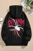 Scream Baskılı Unisex Oversize Sweatshirt thumbnail 3