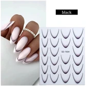 Fontenay 5D Tırnak Stickerları - 5D Nail Stickers SD-1934 - 1