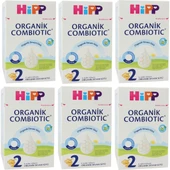 2 Organik Combiotic Devam Sütü 800 gr 6 ADET - 1