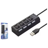 Hadron HDX7008(102) USB Çoklayıcı 4 Port 2.0 - 1