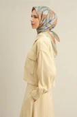 ARMİNE DJ SAF İPEK EŞARP 9333D (S) YAZ SEZON 2025 - 7