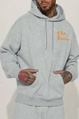 The Dream Baskılı Unisex Oversize Sweatshirt - 4
