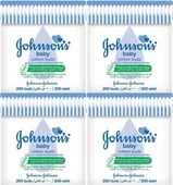 Johnsons Baby Kulak Temizleme Çubuğu 200 Adet (4 Lü Set) thumbnail 1