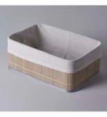 Linens Bambu Sepet Naturel 30x20x12 cm - 1