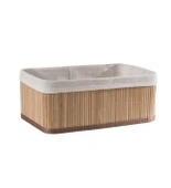 Linens Bambu Sepet Naturel 30x20x12 cm - 2