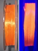 Eagenset Organze İp Çapari İpi Ultraviyole Uv Neon Turuncu Makara thumbnail 3