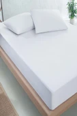 Evony 160x200 30 Cm Çift Kişilik Sıvı Geçirmez Fitted Alez Micro Yatak Koruyucu thumbnail 1