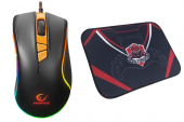 Rampage SMX-R9 1000-3200dpi RGB Işıklı Oyuncu Mouse+Mouse Pad - 1