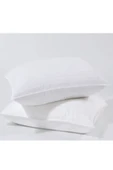 Evony 2 Adet Saten Pamuk Yastık Silikon Dolgu 1000 gram - 6