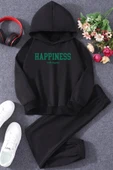 Çocuk Happiness Baskılı Eşofman Takımı - 1