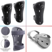 3lü Set Futbol Topu Tekmelik Şampiyonlar Ligi Pompalı Sert Zemin Halı Saha Futbol Topu New Black No5 thumbnail 5