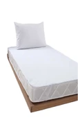 Altın Karma Sıvı Geçirmez Alez 90x190 Cm Tek Kişilik Yatak Koruyucu Alez - 4