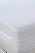 Divanev Battal Çift Kişilik 220x200 Cm Pamuk Fitted Alez Sıvı Geçirmez - 1