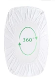 Divanev Fitted Alez 70x120 20 Cm Sıvı Geçirmez Bebe Micro Kumaş Yatak Koruyucu - 5