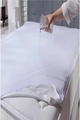 mycey Bebe Alez Ebatları Pamuklu Köşe Lastikli Sıvı Geçirmez Bebek Yatak Koruyucu Alezi - 4