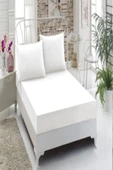 Altın Karma Havlu Lastikli Çarşaf Takımı 180x200 Cm 2 Adet 50x70 Cm Yastık Kılıfı - 1