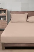 Bebesi Lastikli Streç Çift Kişilik Havlu Çarşaf Takımı 180x200 Cm Battal Boy - 5