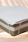 mycey Çift Kişilik Sıvı Geçirmez Alez 200x220 Cm Micro Kumaş Köşelerinden Lastikli - 1