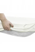 Altın Karma 70x140 10 Cm Pamuk Oyun Parkı Yatağı Için Fitted Alezi - 1