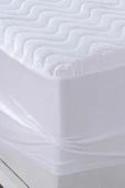 Evony Fitted Kapitoneli 100x200 Cm Tek Kişilik Yatak Koruyucu Çarşaf thumbnail 1