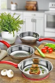 Gülsan Jasmin 3 Parça Çelik Tava Seti - 1