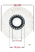 Lider Mikrofiber Yuvarlak Mop Paspas Vileda Ucu 2 Adet - 4