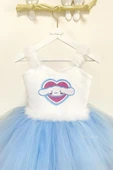 Cinnamoroll Kız Çocuk Elbise Mavi thumbnail 3