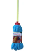 Color Mop Havlu Paspas Mop Ucu Ve Plastik Kaplama Saplı - 1