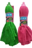 mega soft 1 Adet  Mikrofiber Havlu Vileda Paspas Mop Xl Yedek Ucu Büyük Boy - 8