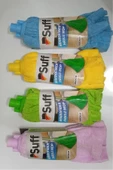 Suff 3 Adet Medium Mikrofiber Havlu Vileda Tipi Paspas Mop Yedek Ucu - 5