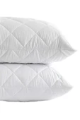 mycey 2 Adet Kapitone Yastık Kılıfı Fermuarlı 50x70 Cm Yastık Koruyucu - 2