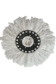 MR.PRATİC Mr.Pratic  6 Adet 360 Döner Başlıklı Yedek Jumbo Mop - 2