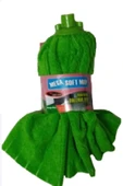 mega soft 4 Adet Mega Mikrofiber Havlu Paspas Mop Xl Yedek Ucu - 3