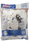 MR.PRATİC Mr.Pratic  3 Adet 360 Döner Başlıklı Yedek Jumbo Mop - 3