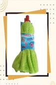 Lider Mikrofiber Mop Welfost Yedek Başlık Yeşil Mop Paspas Ucu - 5