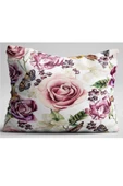 Bebesi 10 Adet Gül Desenli Yastık Kılıfı 50x70 Cm Fermuarlı - 1