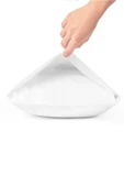 mycey 2 Adet Pamuklu Yastık Kılıfı Fermuarsız Beyaz 50x70 Cm - 1