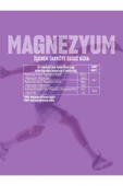 TALYA Magnezyum Malat Magnezyum Sitrat Vitamin B6 Içeren Takviye Edici Gıda, 60 Tablet - 4