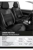 Dodge Nitro Koltuk Kılıfı Carbon Deri Siyah - 1