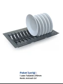 Çekmece Içi Tabaklık 27cmx48Cm, Antresit (3cm En Ve 6 Cm Boydan Kesilebilir) - 3