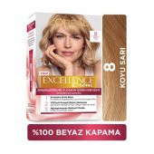 Loreal Excellence Creme Saç Boyası 8 Koyu Sarı - 1