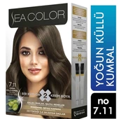 SEA COLOR 7 11 Yoğun Küllü Kumral Set Boya - 2