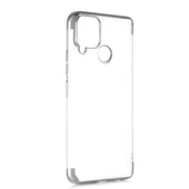 Realme C25 Kılıf Zore Dört Köşeli Lazer Silikon Kılıf thumbnail 2